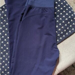 Figs Navy Blue Kade scrub pants